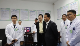 市委副书记雷多荣到我院开展新春慰问科技工作者活动