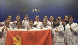 市人民医院妇产急诊科党支部组织党员观看爱国影片