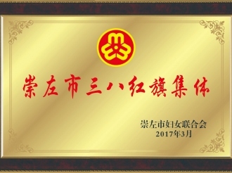 荣获2017年崇左市三八红旗集体