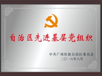 荣获“自治区先进基层党组织”