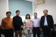 市人民医院职工积极为患病职工献爱心