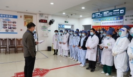 市人民医院开展入境隔离人员突发危重疾病处置应急演练
