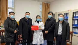 市领导到我院开展新春慰问专业技术人才工作