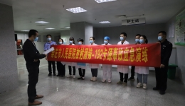 崇左市人民医院开展放射源铱-192卡源事故应急演练