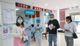 崇左市人民医院迎接青年文明号复核工作
