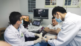 崇左市人民医院超声医学科助力医联体单位技术突破开展超声介入技术